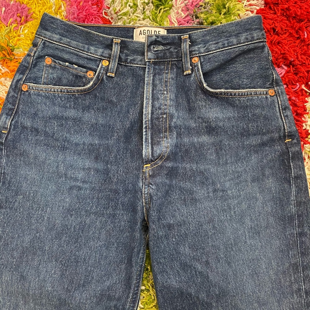 AGOLDE straight leg jeans